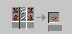 Craftable Saddle Recipe