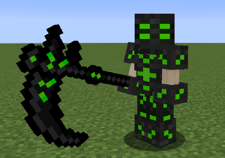 Death Scythe and Death Armor Set