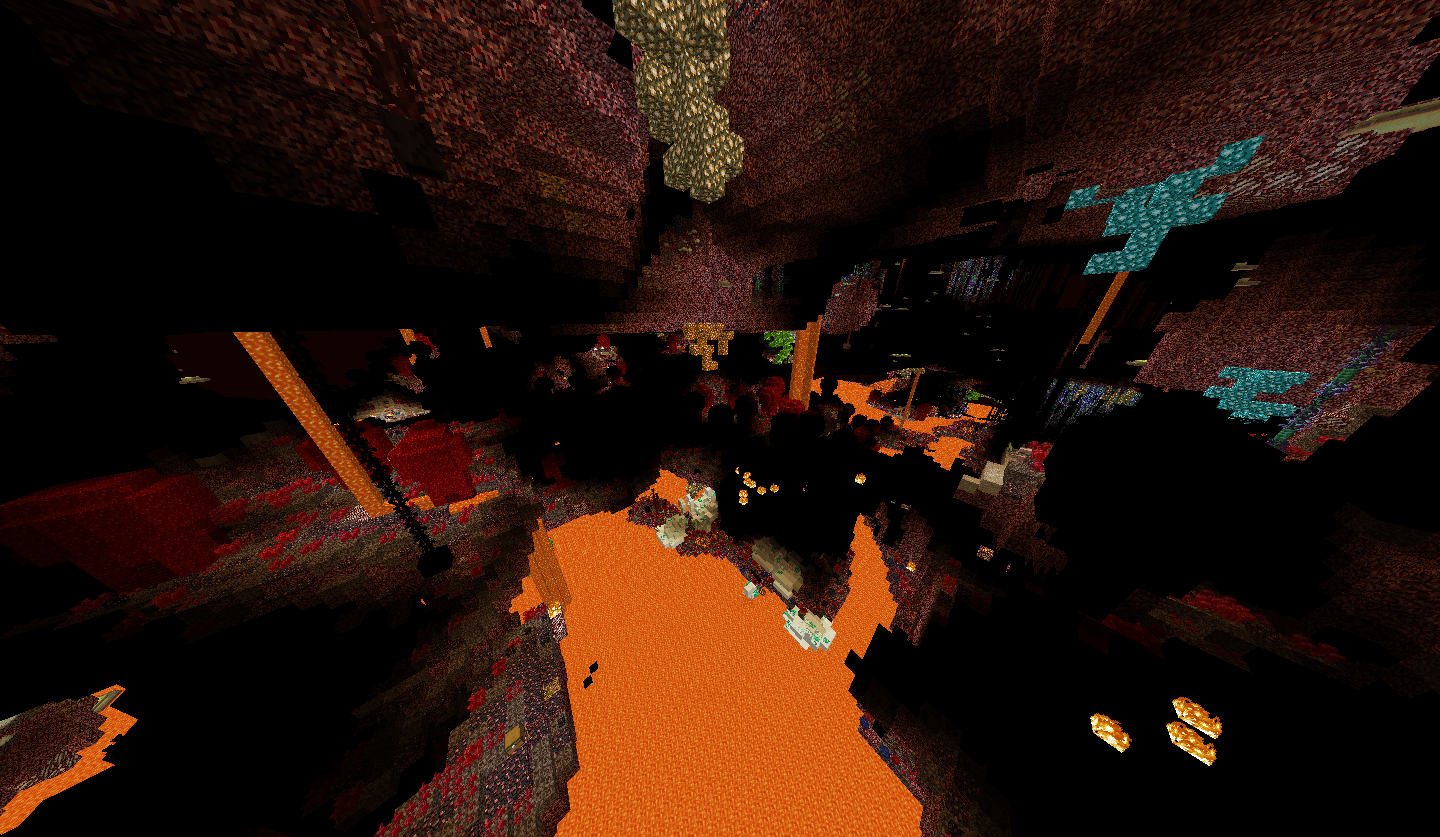 There's a mod that improves nether's generation