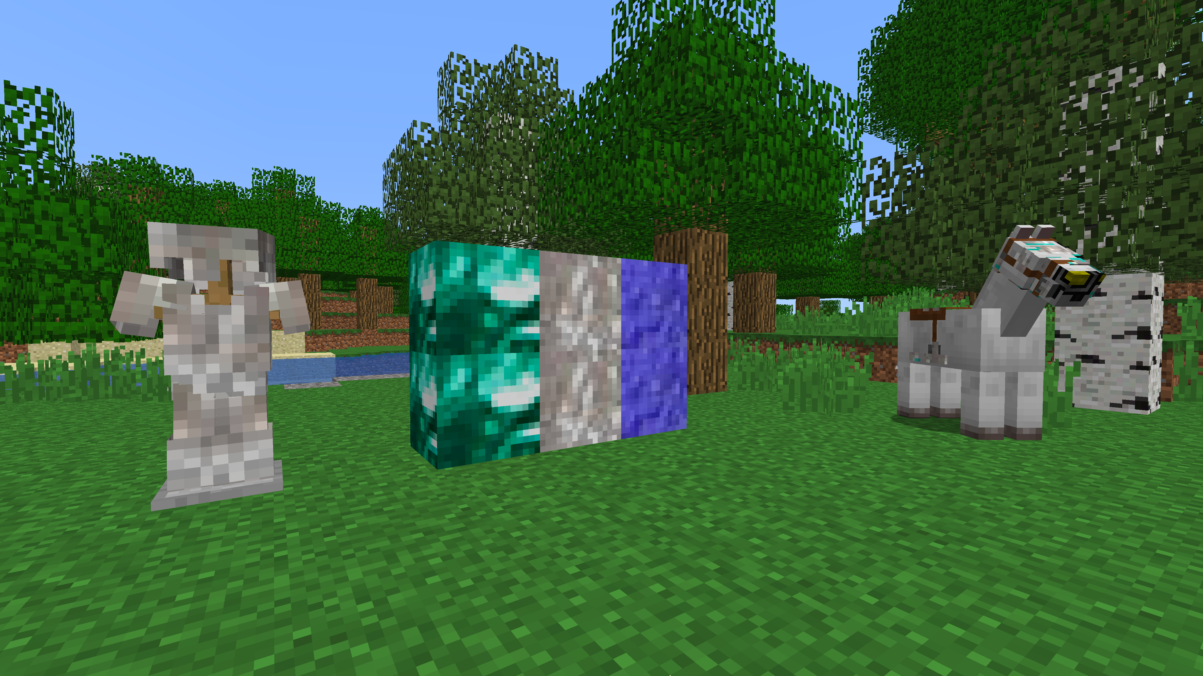 Diamond/Emerald/Lapis Block