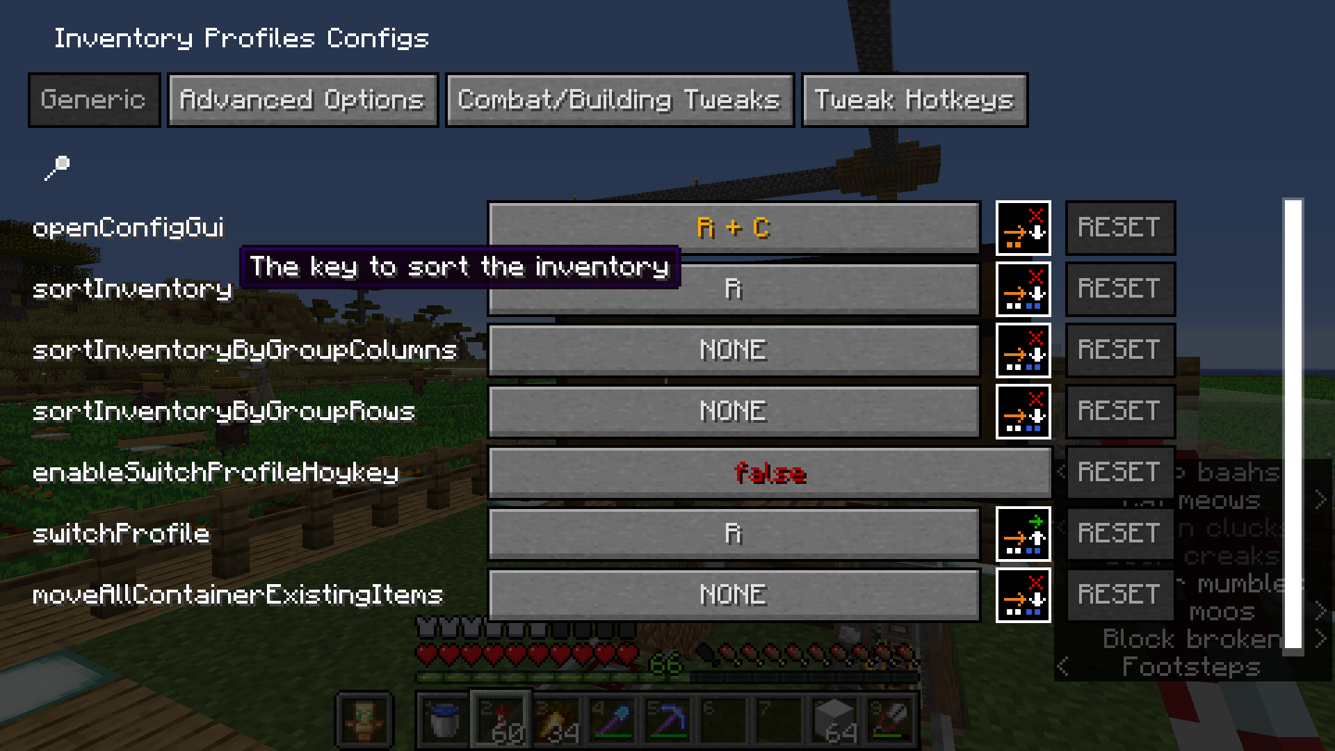 Inventory Management - Minecraft Mod