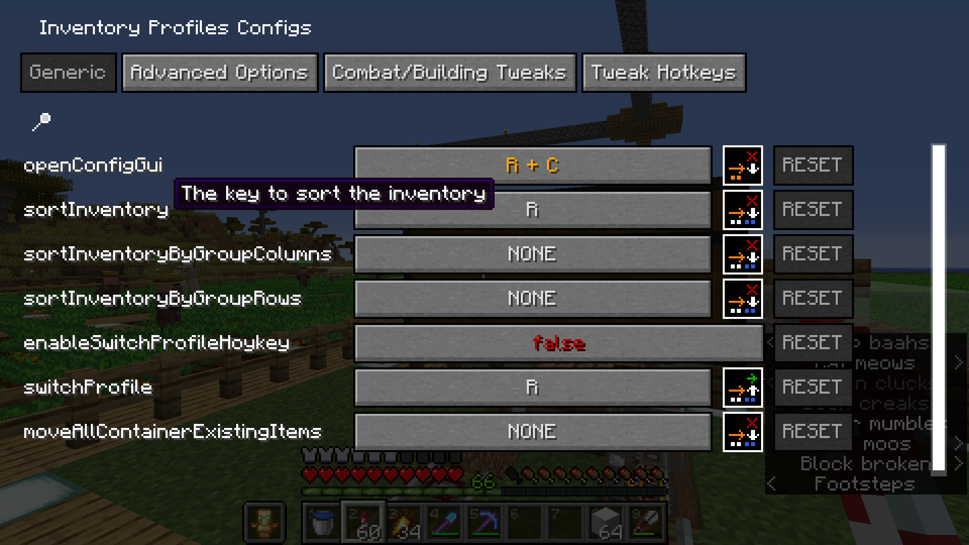 Inventory Profiles Mods Minecraft Curseforge