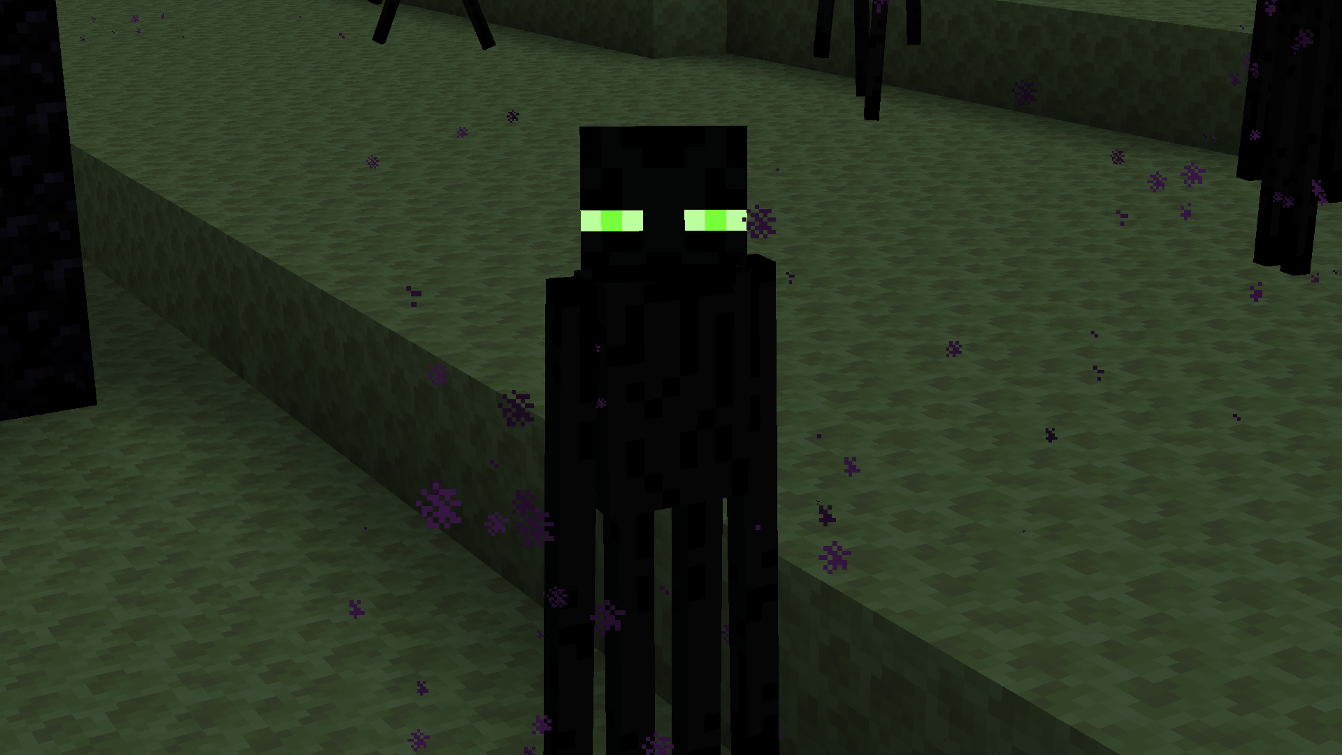 Green Enderman Eyes