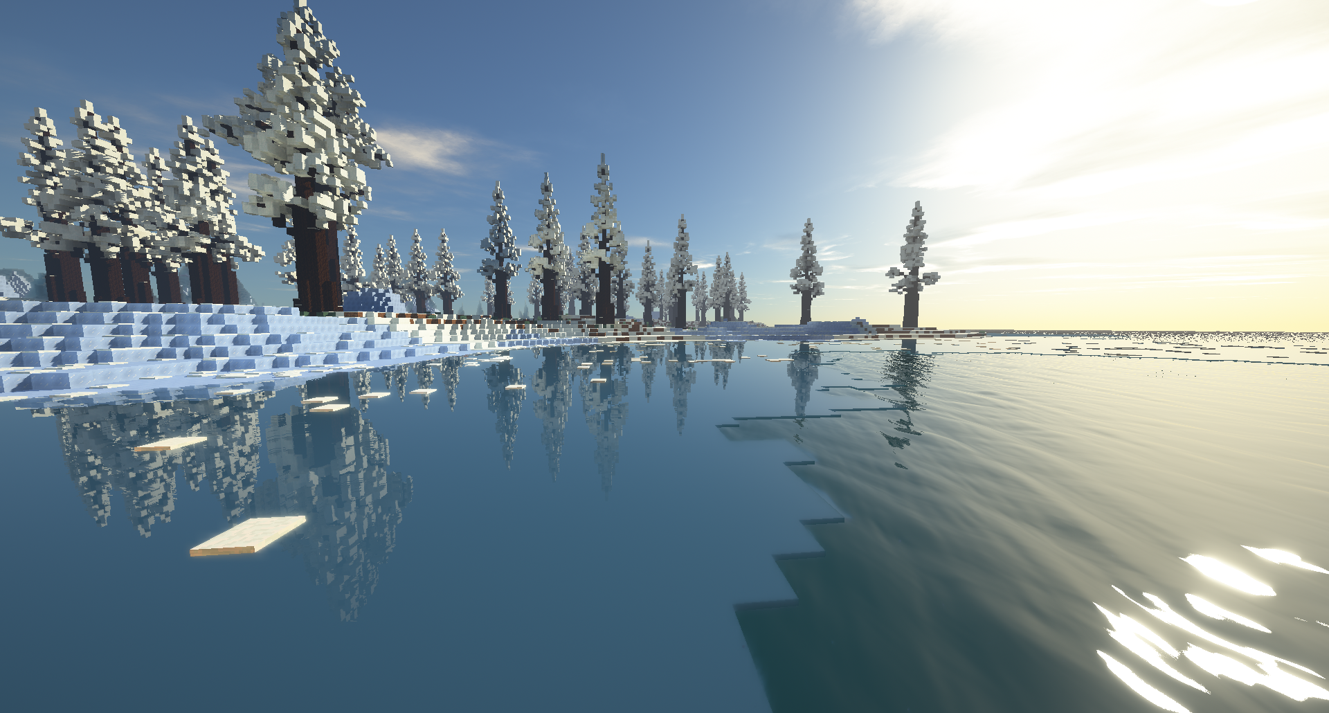 Ice Mega Taiga coastline