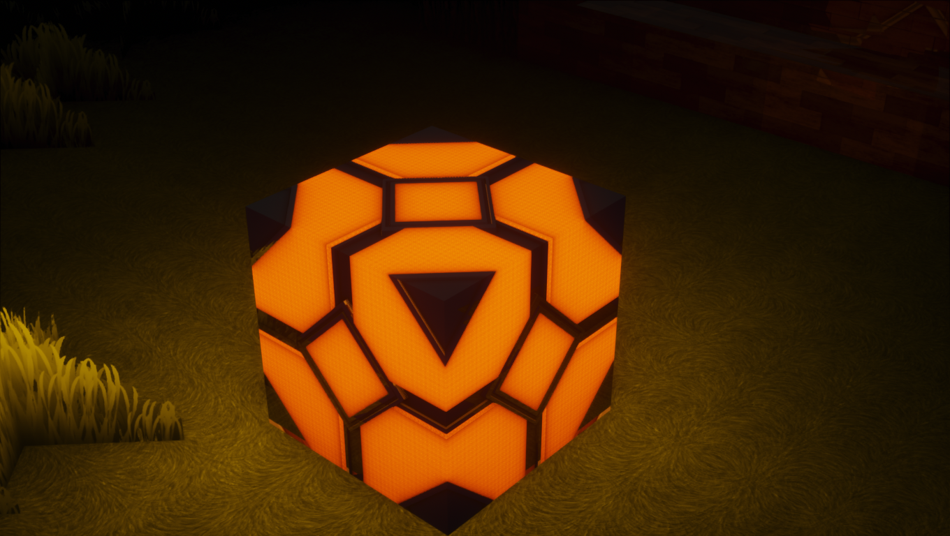 Redstone Lamp On