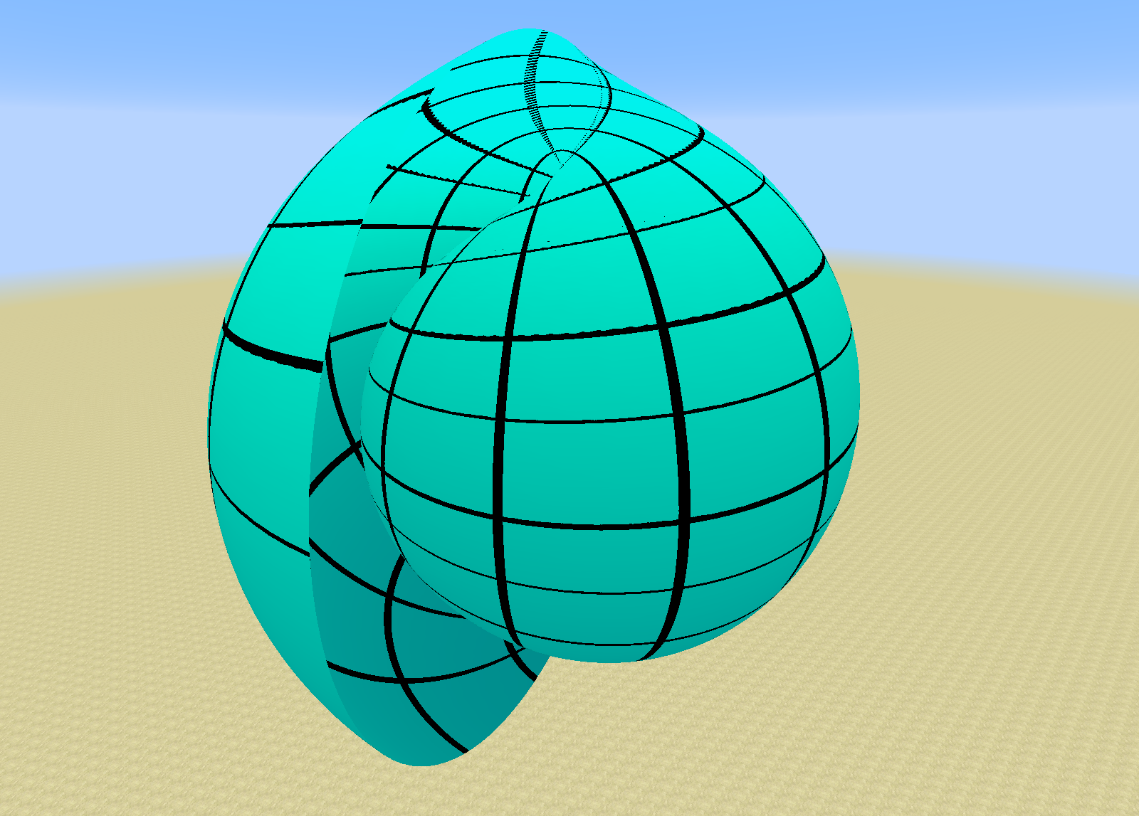 r = phi, in Spherical