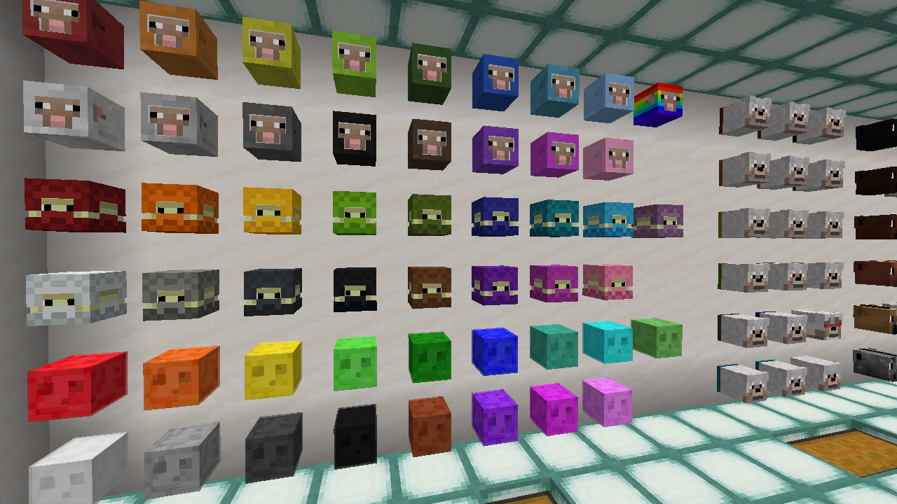 All Mob Heads - Gallery - Minecraft Customization - CurseForge