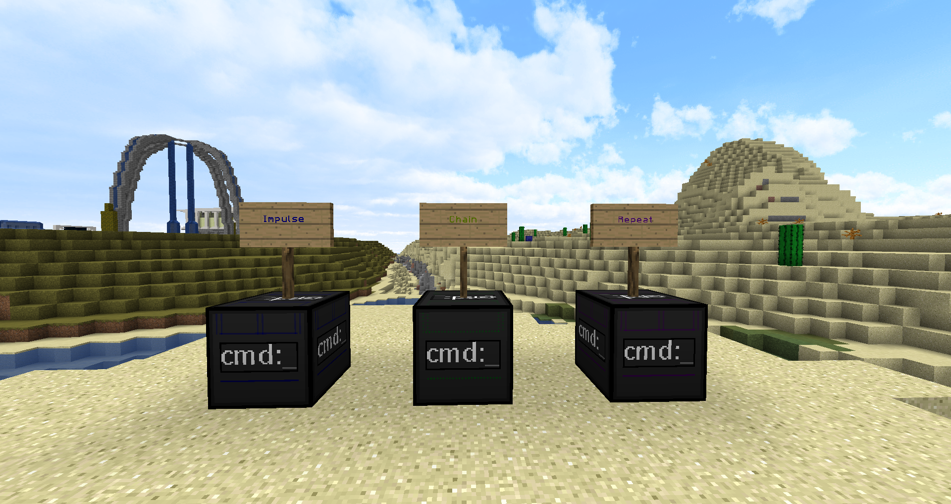 Custom Command Blocks