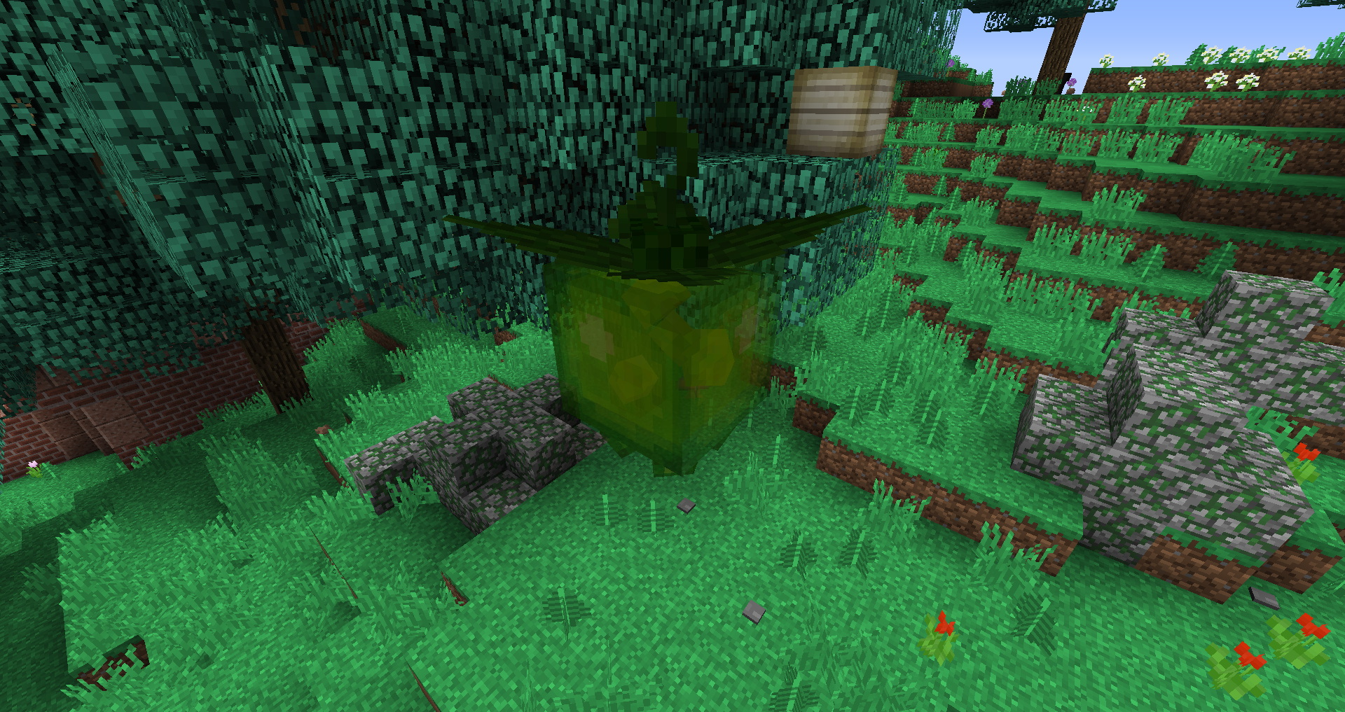 THIS IS A CUTE FLYING GLOWING MOB!!!! Add by: Mowzie's Mobs