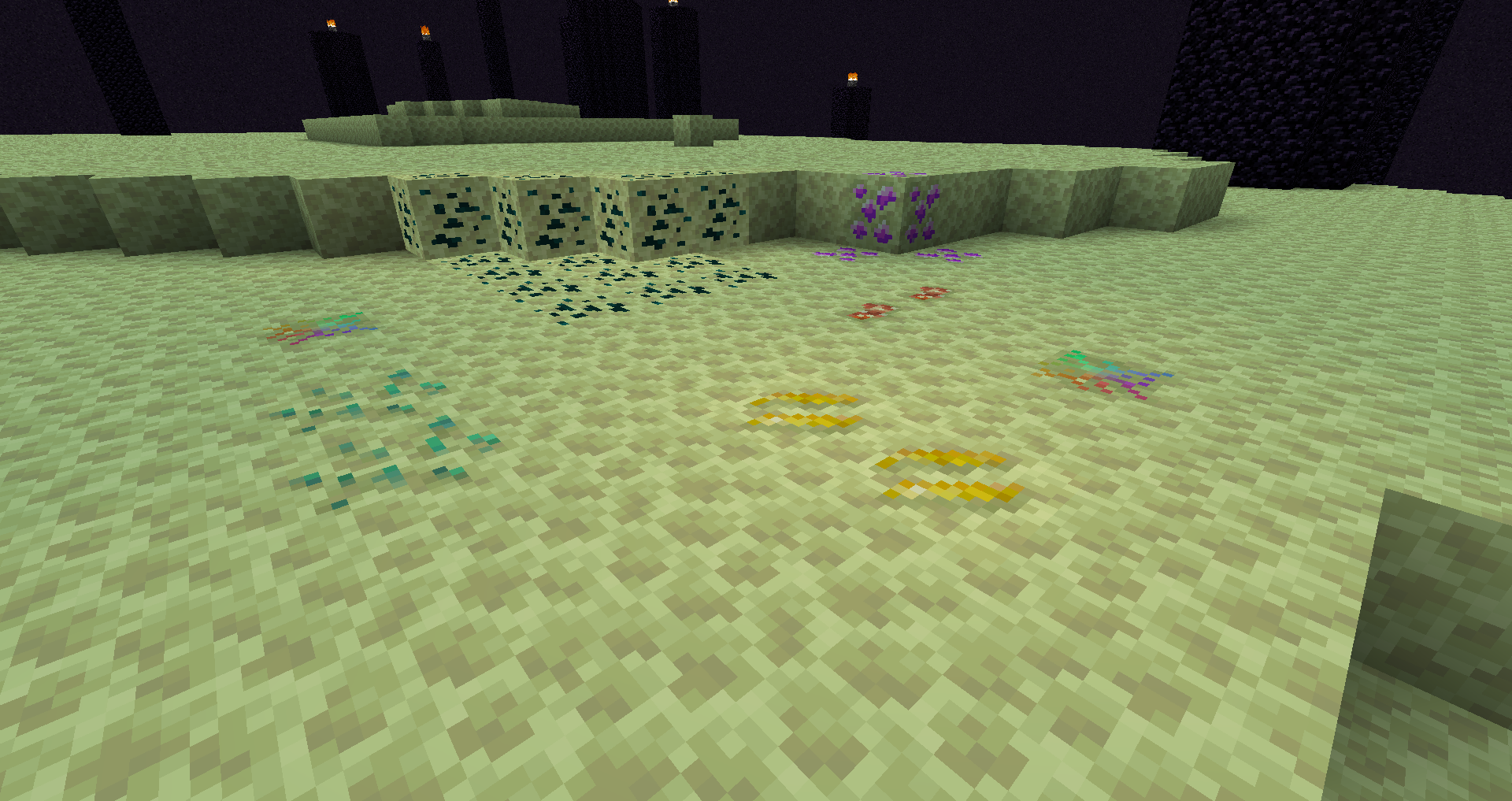 Sreenshot of Modded End Ores