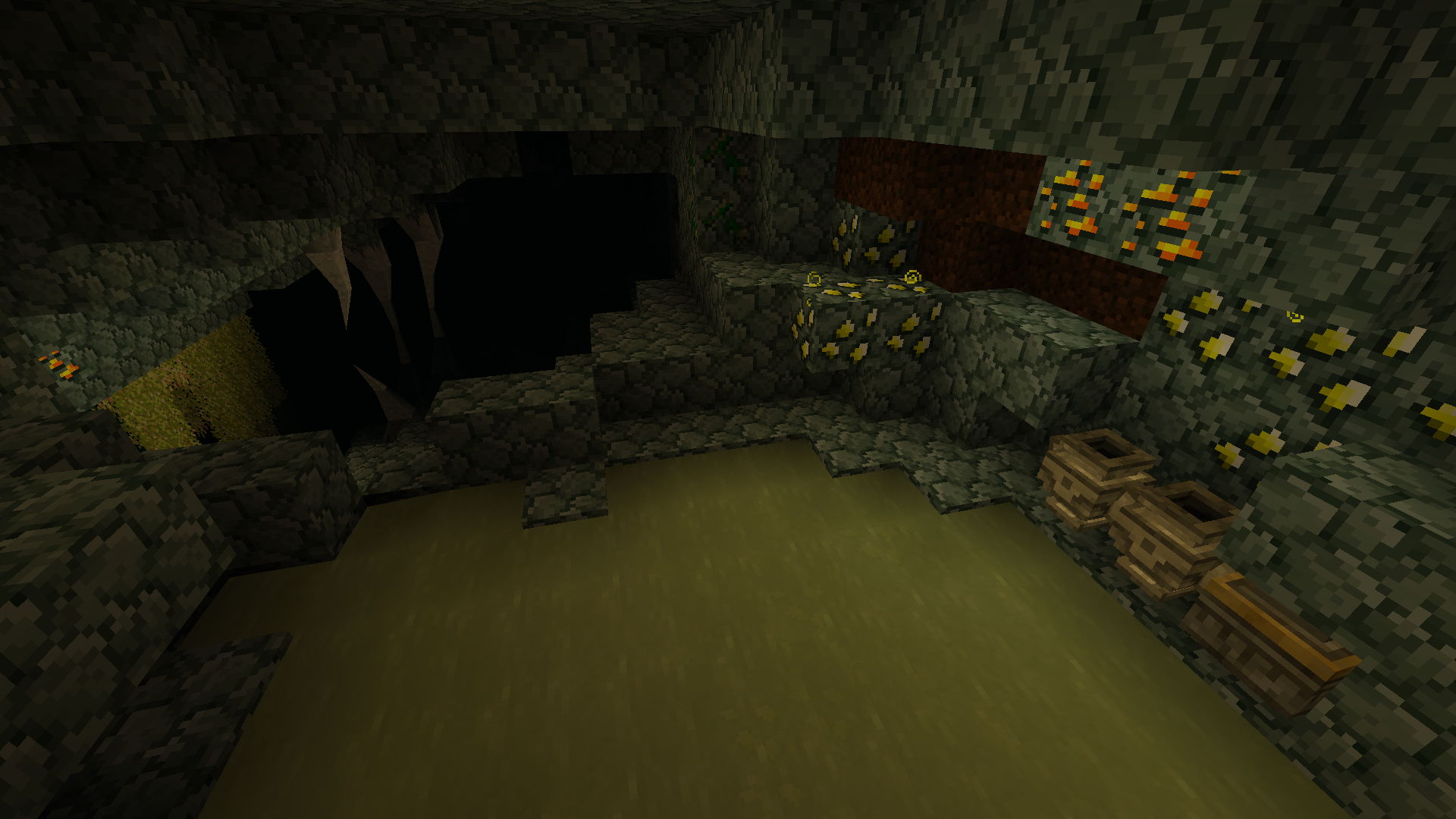 Very deep caverns under the betweenlands
