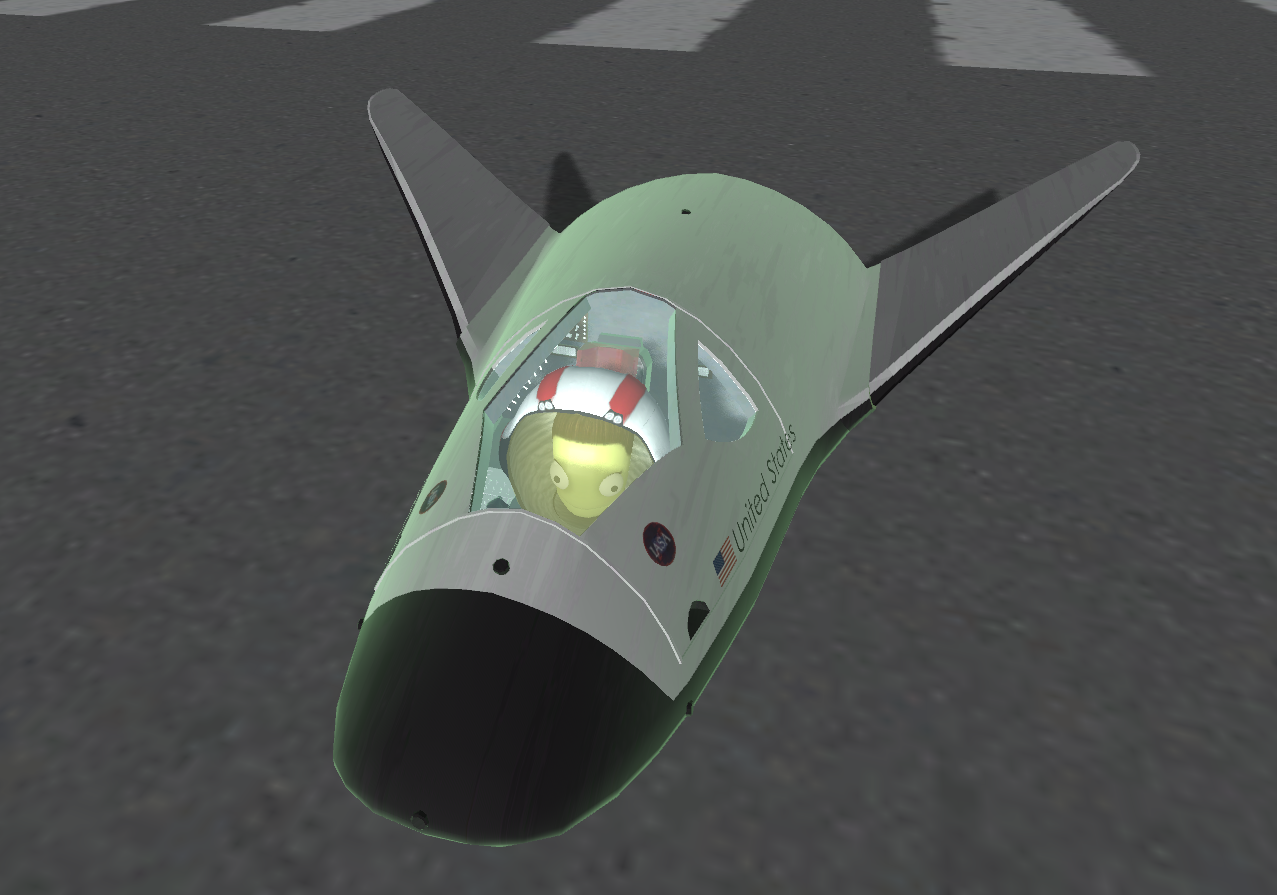 With a Kerbal in the cockpit