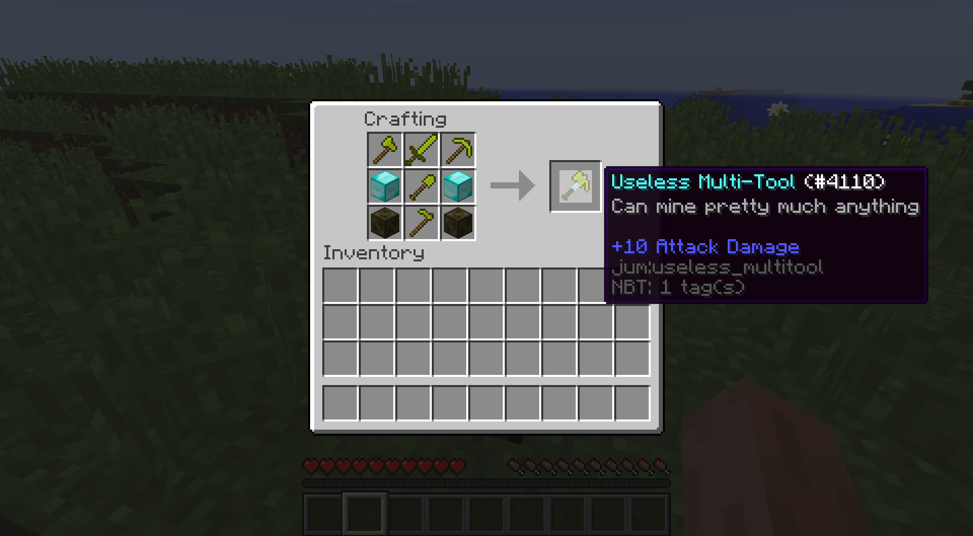 Useless Multi-Tool Crafting Recipe