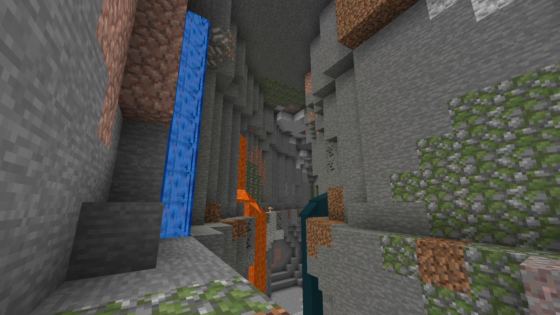 one of the new biome based caves