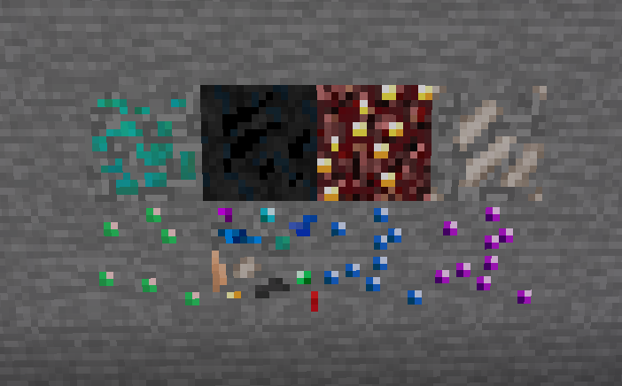 all the new ores....for now