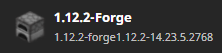forge version