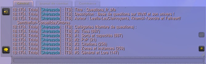 Visu de la base de donnée