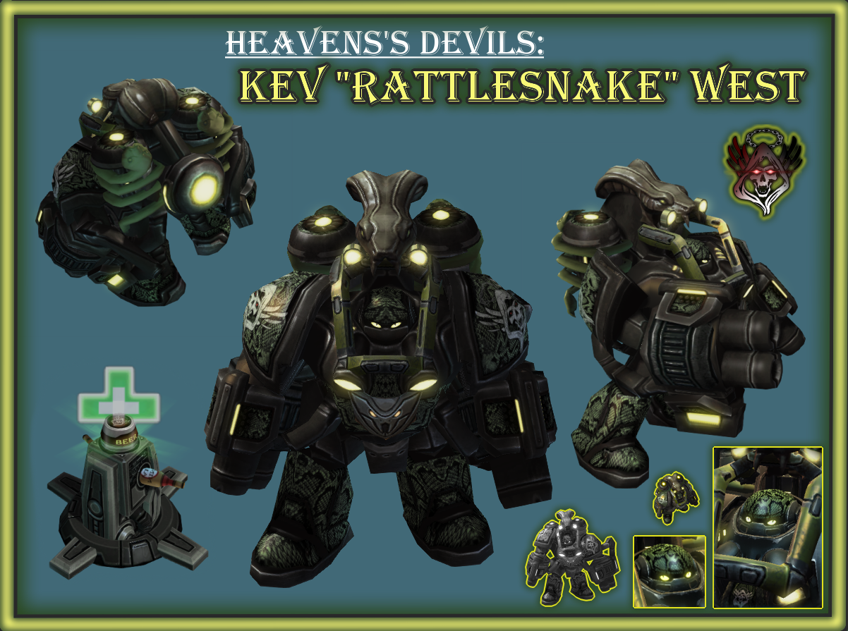 Heaven's Devils - Kev "Rattlesnake" West