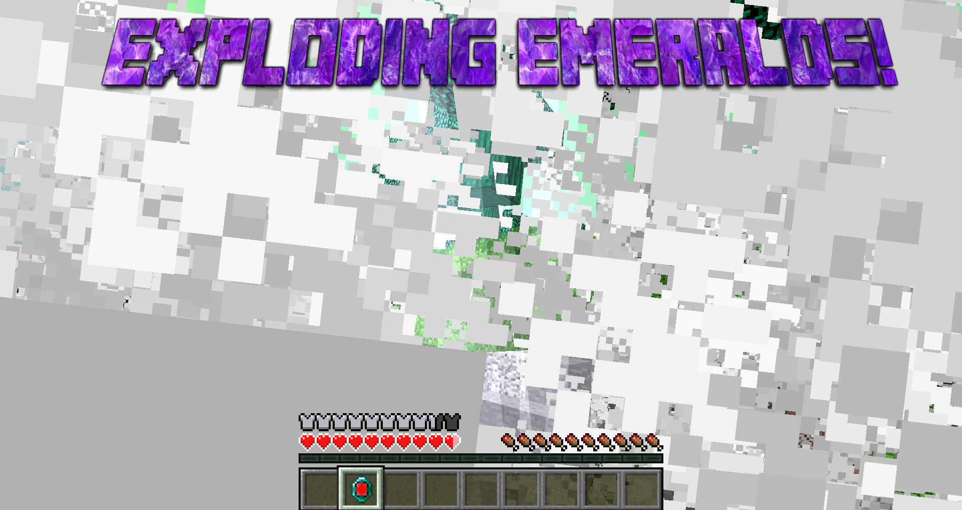 Exploding emeralds! (which are always fun!)