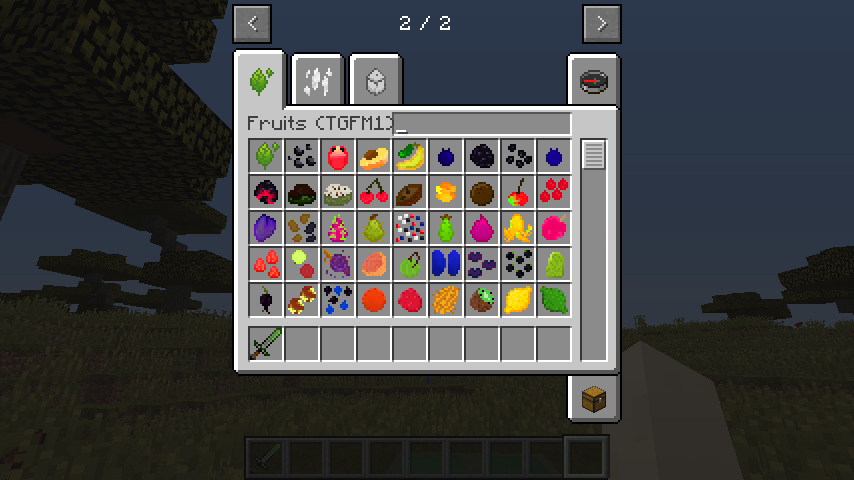 All the Fruits (In Beta 0.5.0)