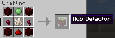 Mob Detector Recipe