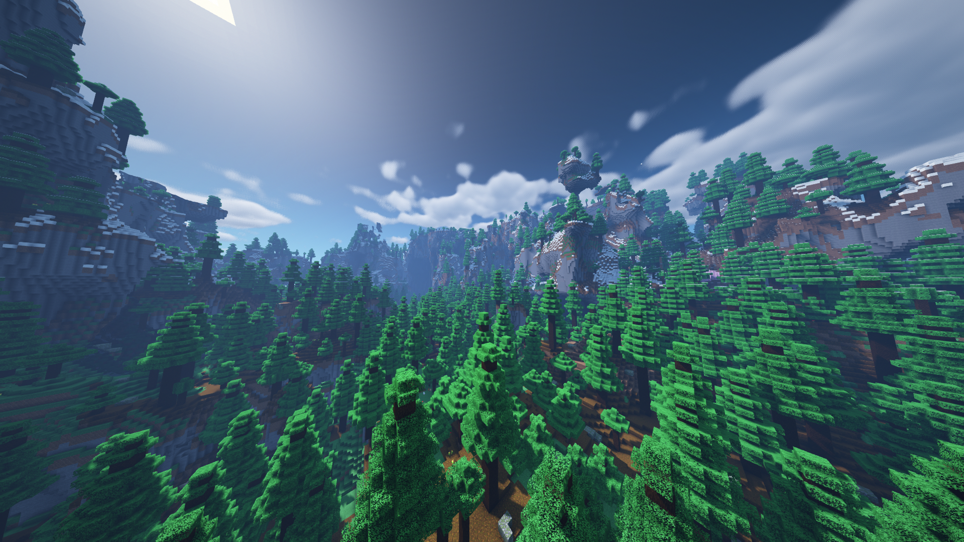 Amplified Giant Spruce Taiga Shaders