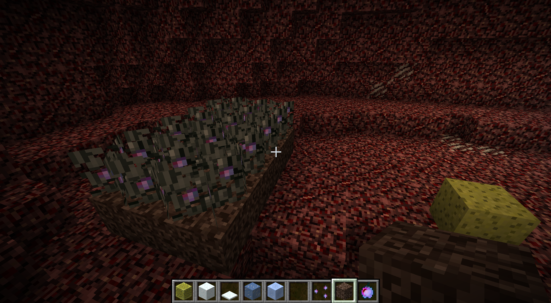 Crimson apple crop