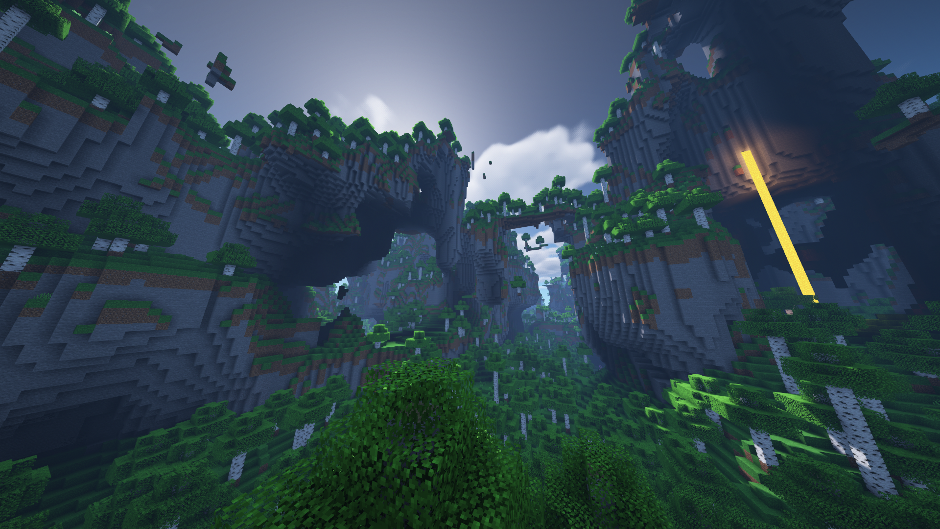 Amplified Birch Forest Shaders