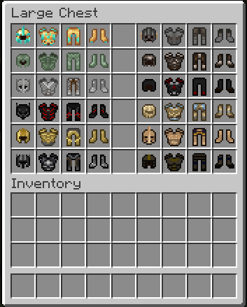 12 sets of armor