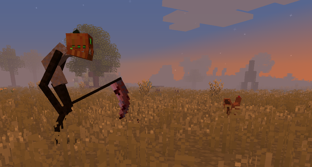 Pretty sure he's contemplating that chicken for dinner. (Doesn't this look like Westfall?)