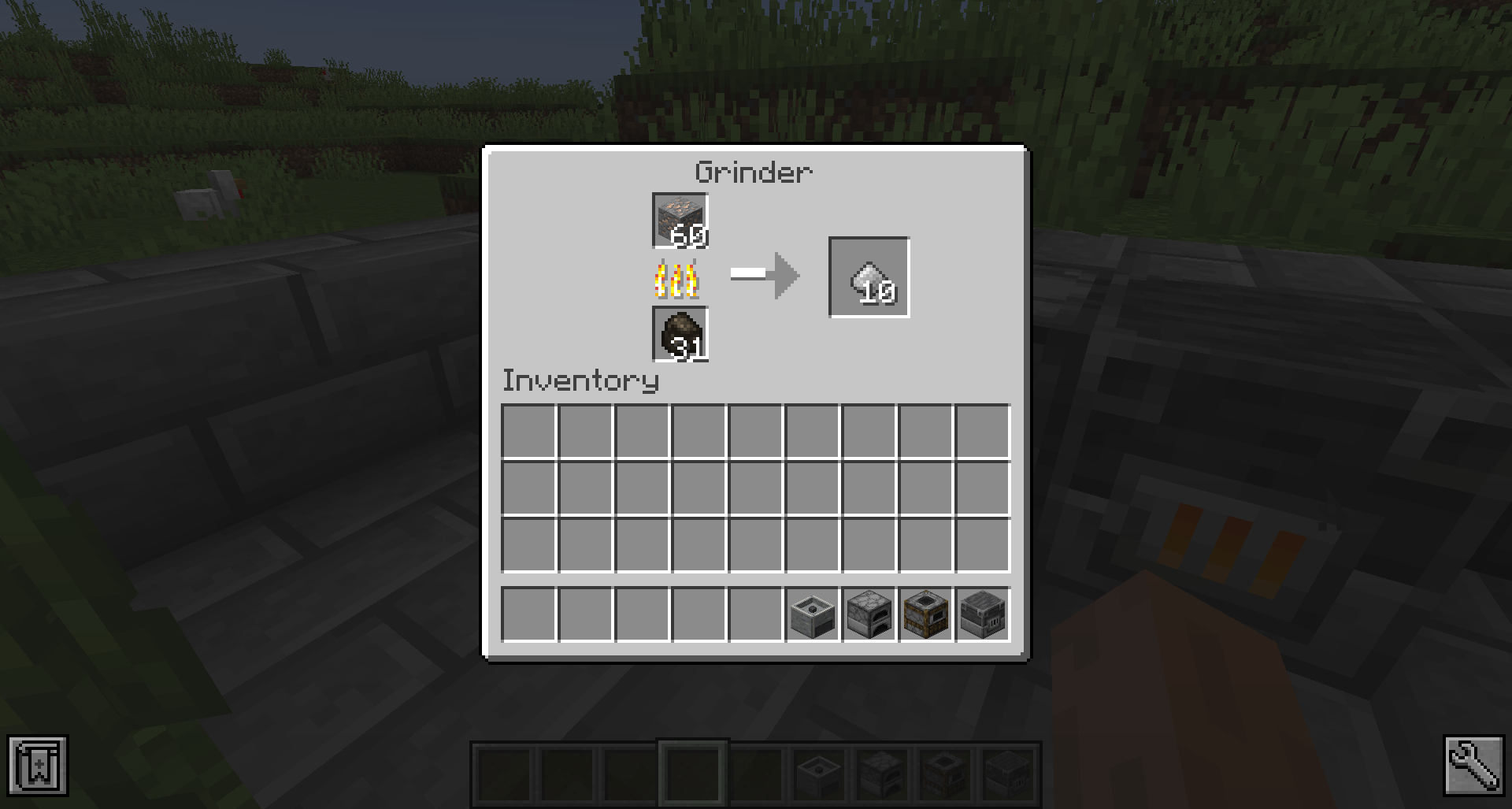 Grinder User Interface