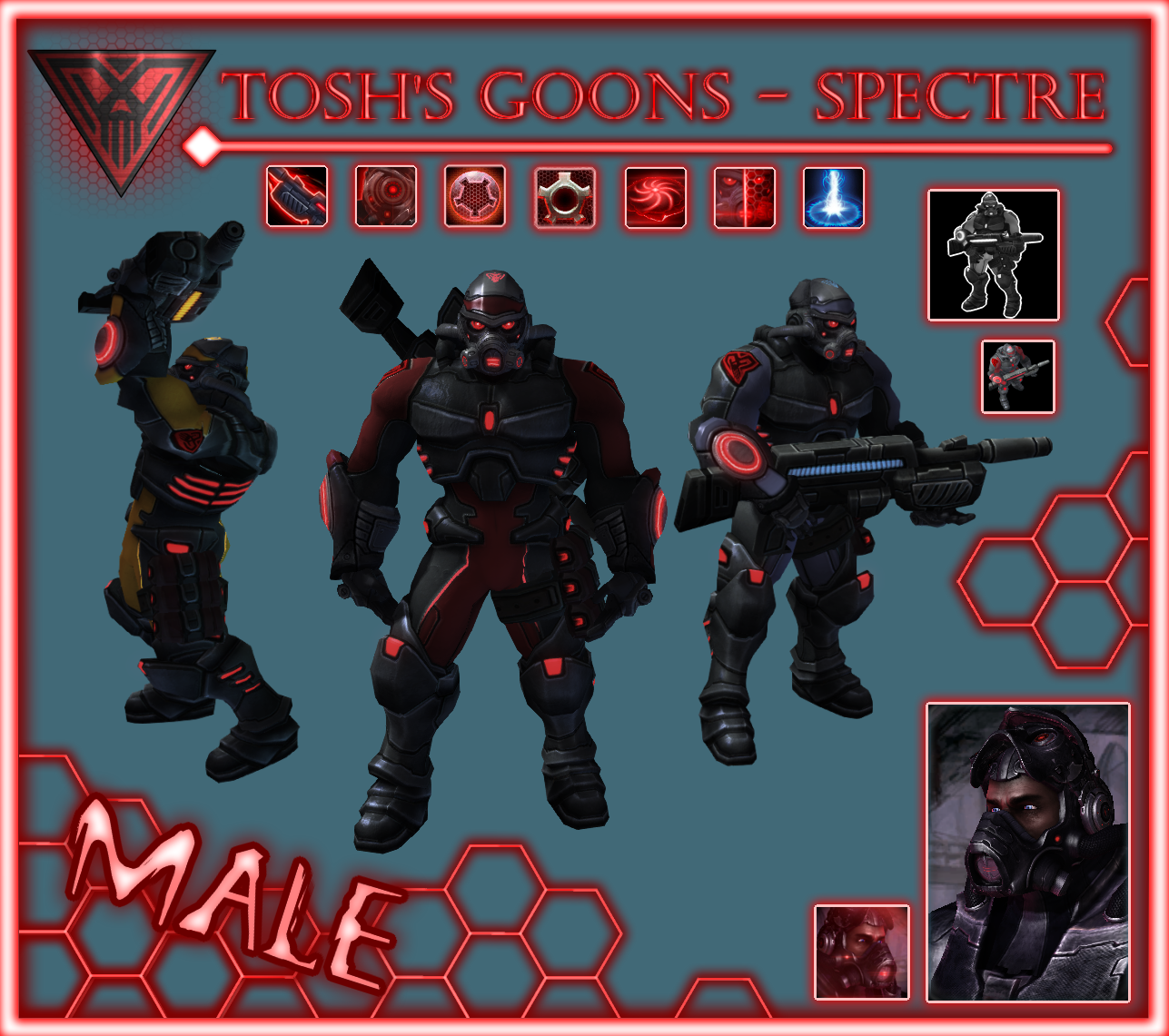 Tosh's Goons - Spectre Male