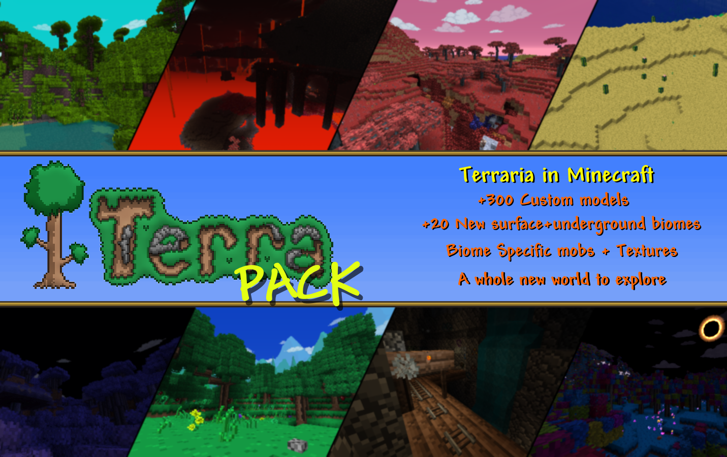 Terrapack3d Resource Packs Minecraft Curseforge