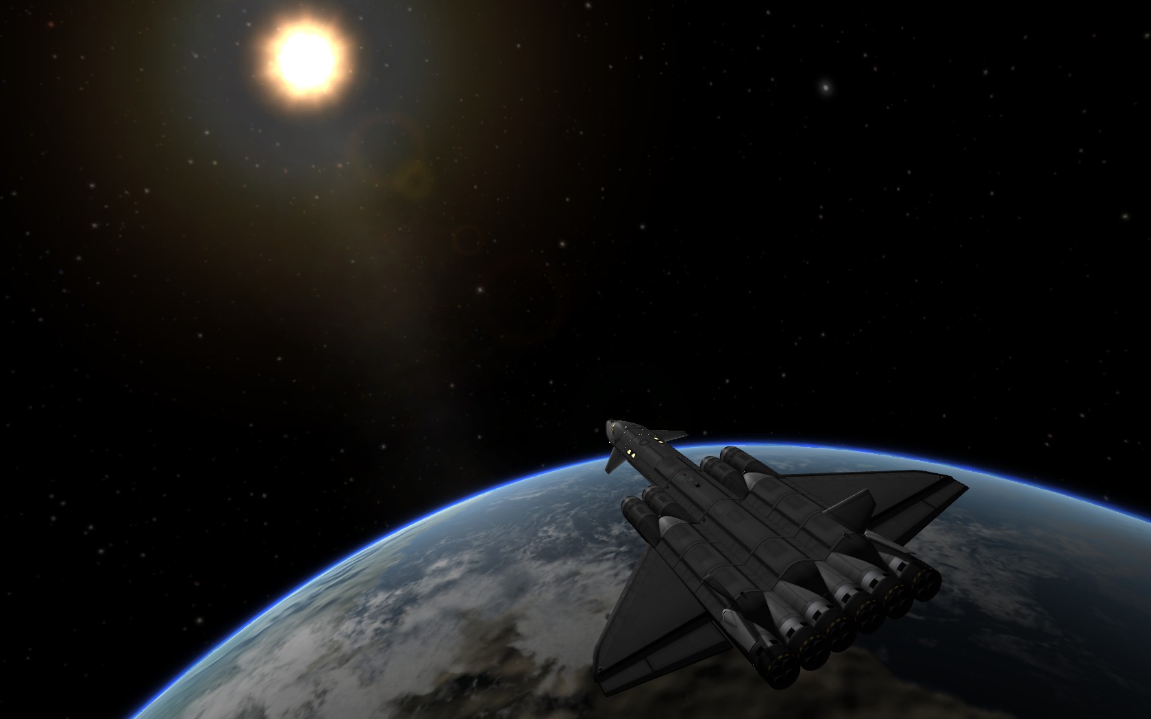 S4 Apollo in orbit