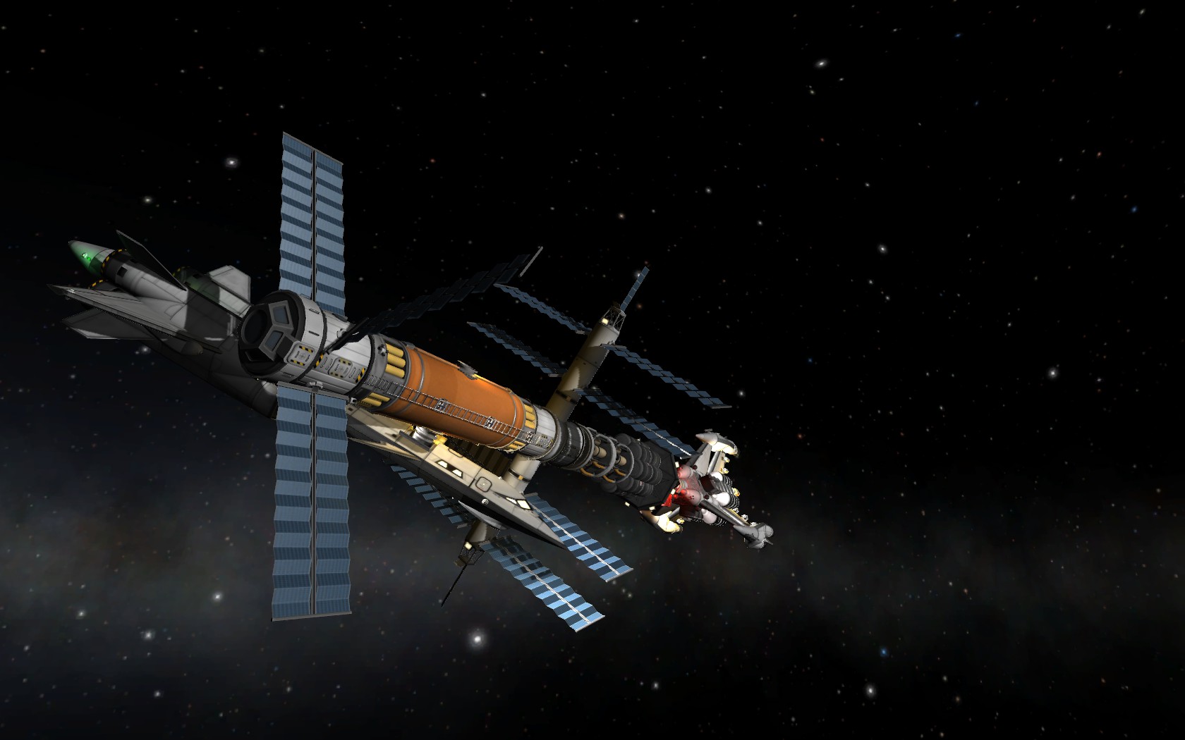 S2 Athena docked at Minmus orbital