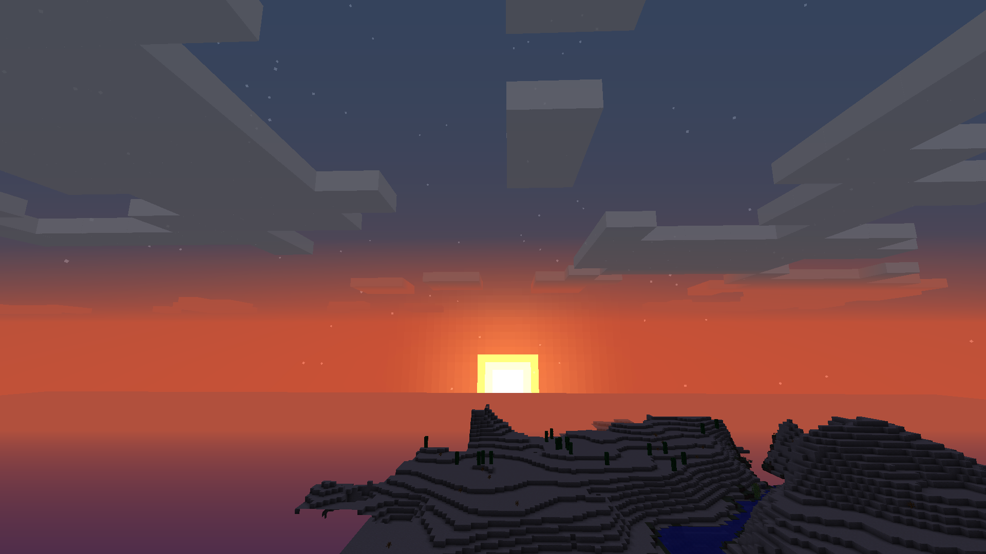 A sunset