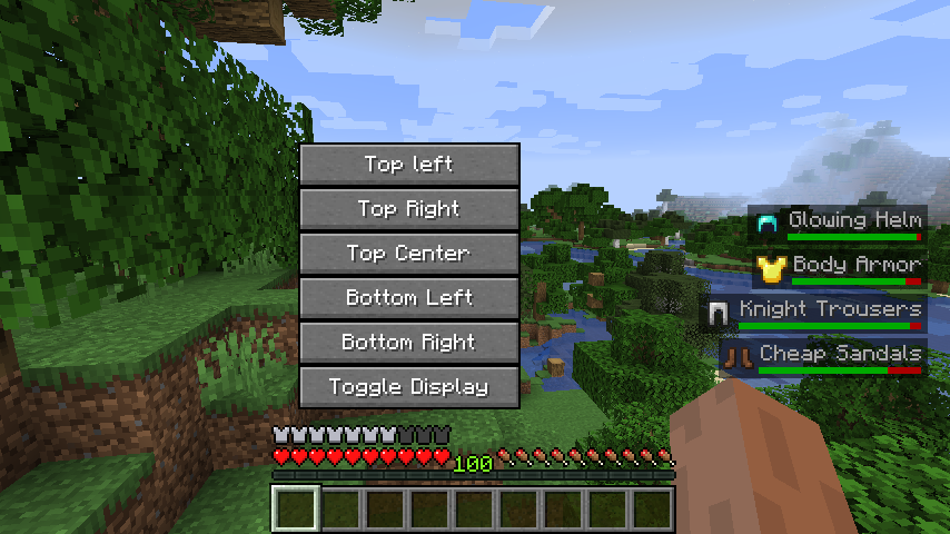 Block overlay mod. Minecraft Armor HUD. Minecraft Armor HUD Mod. HUD Minecraft 1.16.5. Armor status 1.12.2 Craft.