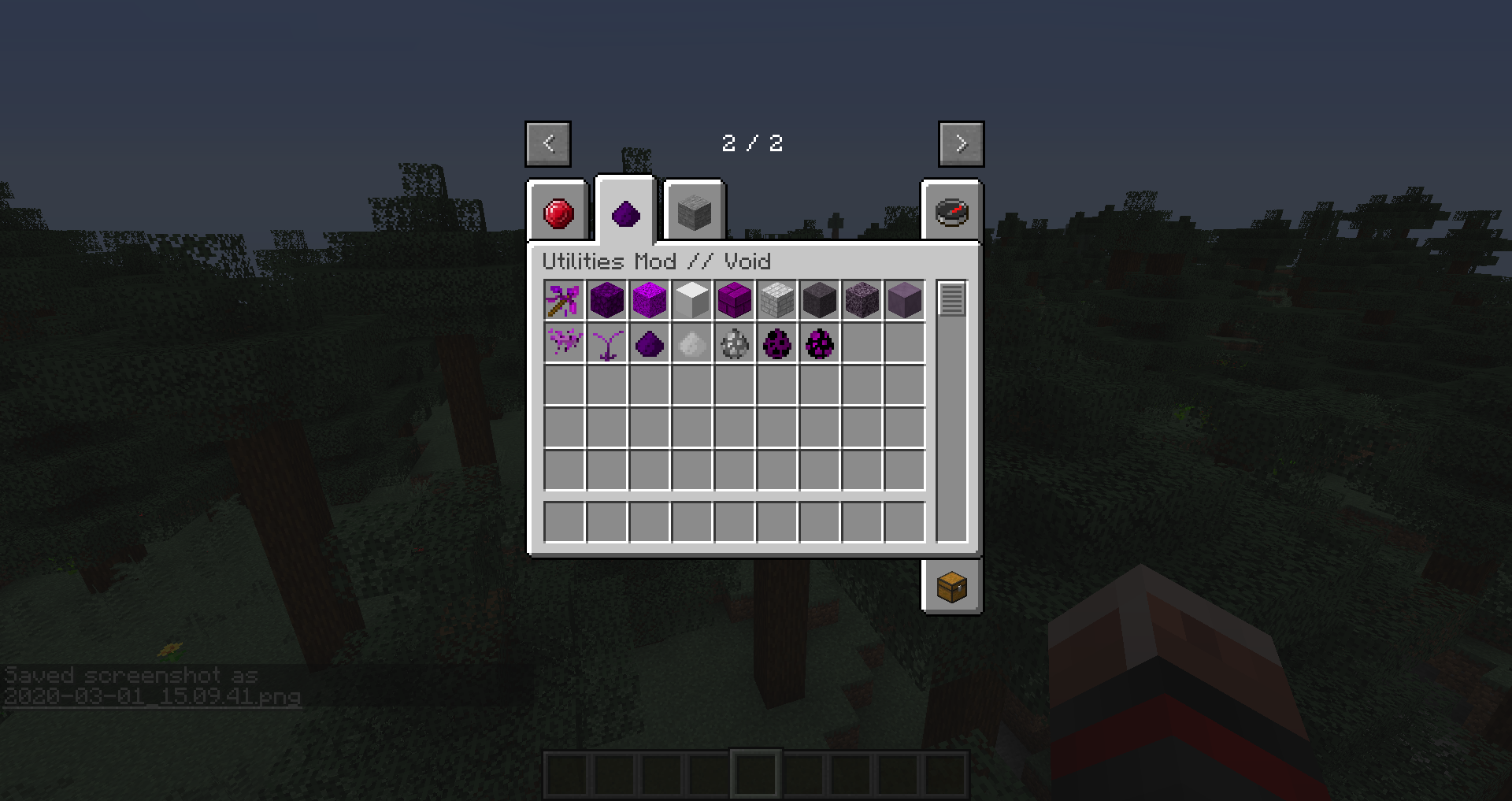 Utilities Mod // Void Tab