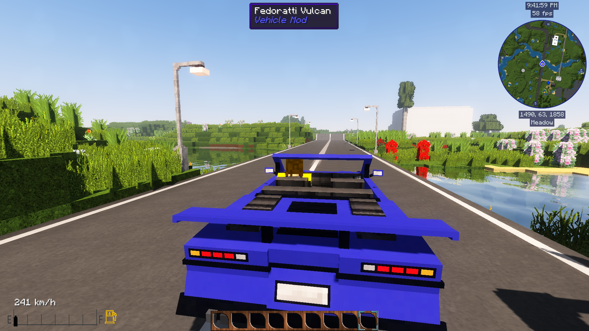 minecraft car mod games