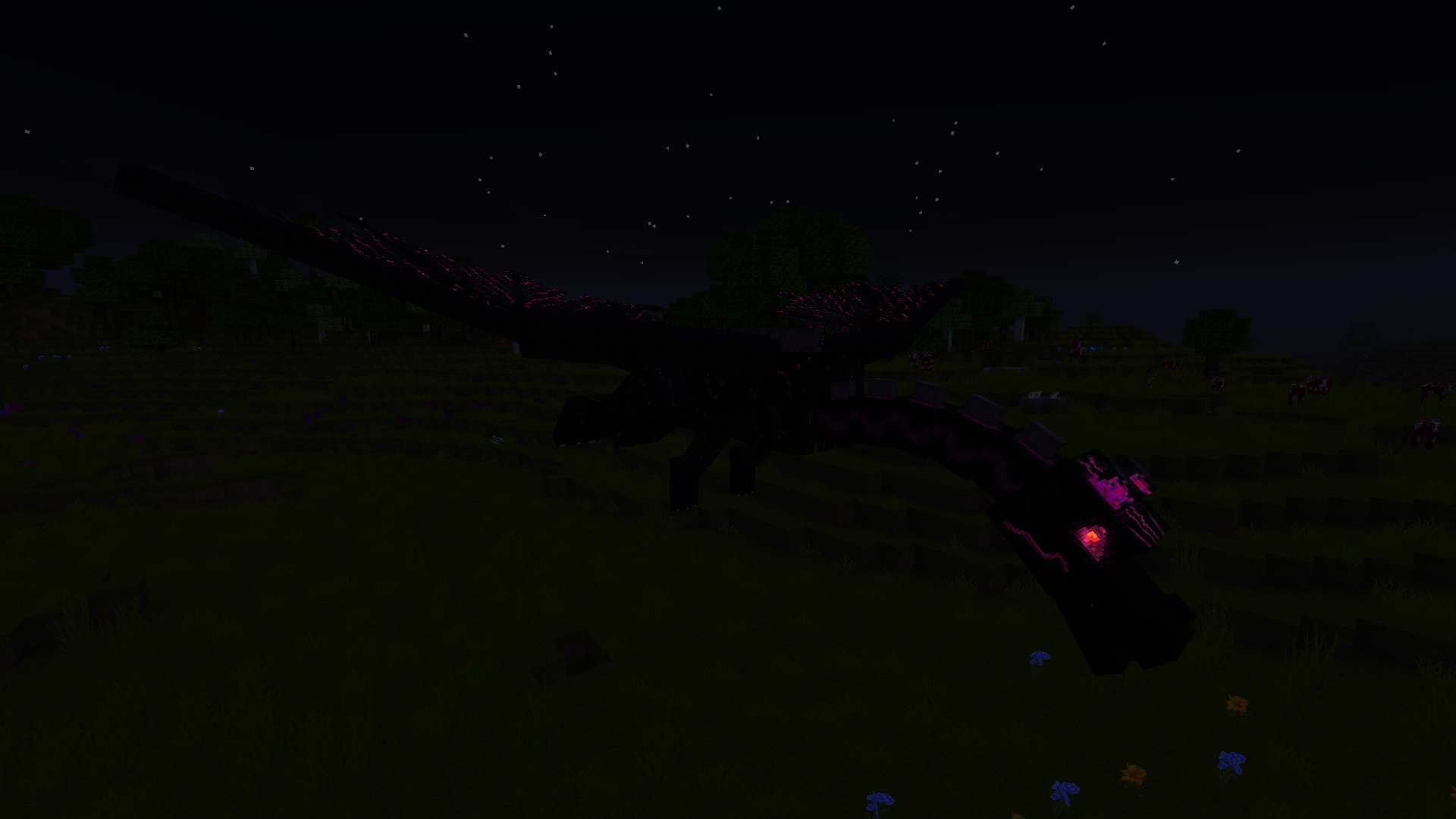 Glowing Ender Dragon