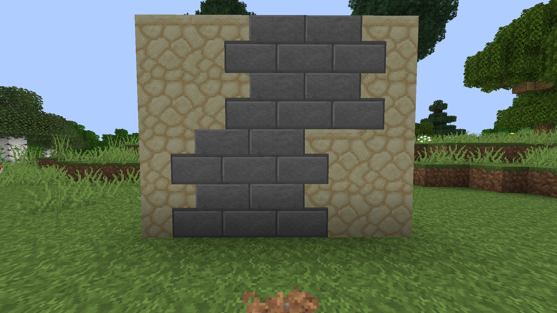 Sandstone + Stone Bricks