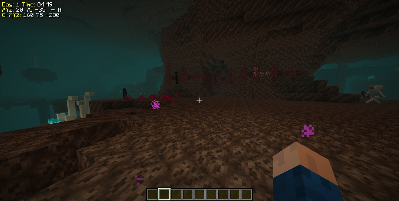 minecraft overworld coords to nether coords