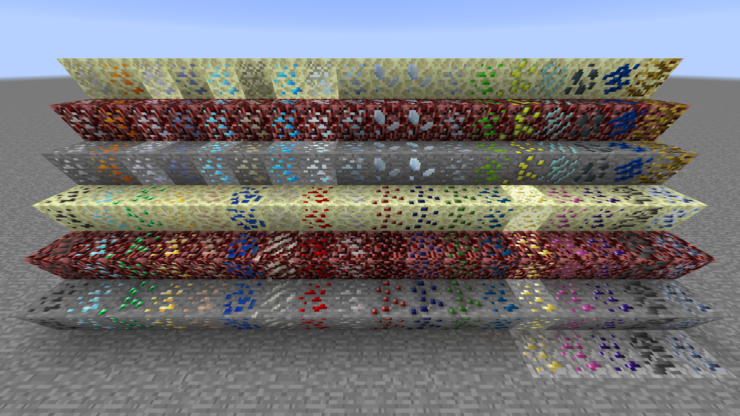 List of all ores and their uses in Minecraft