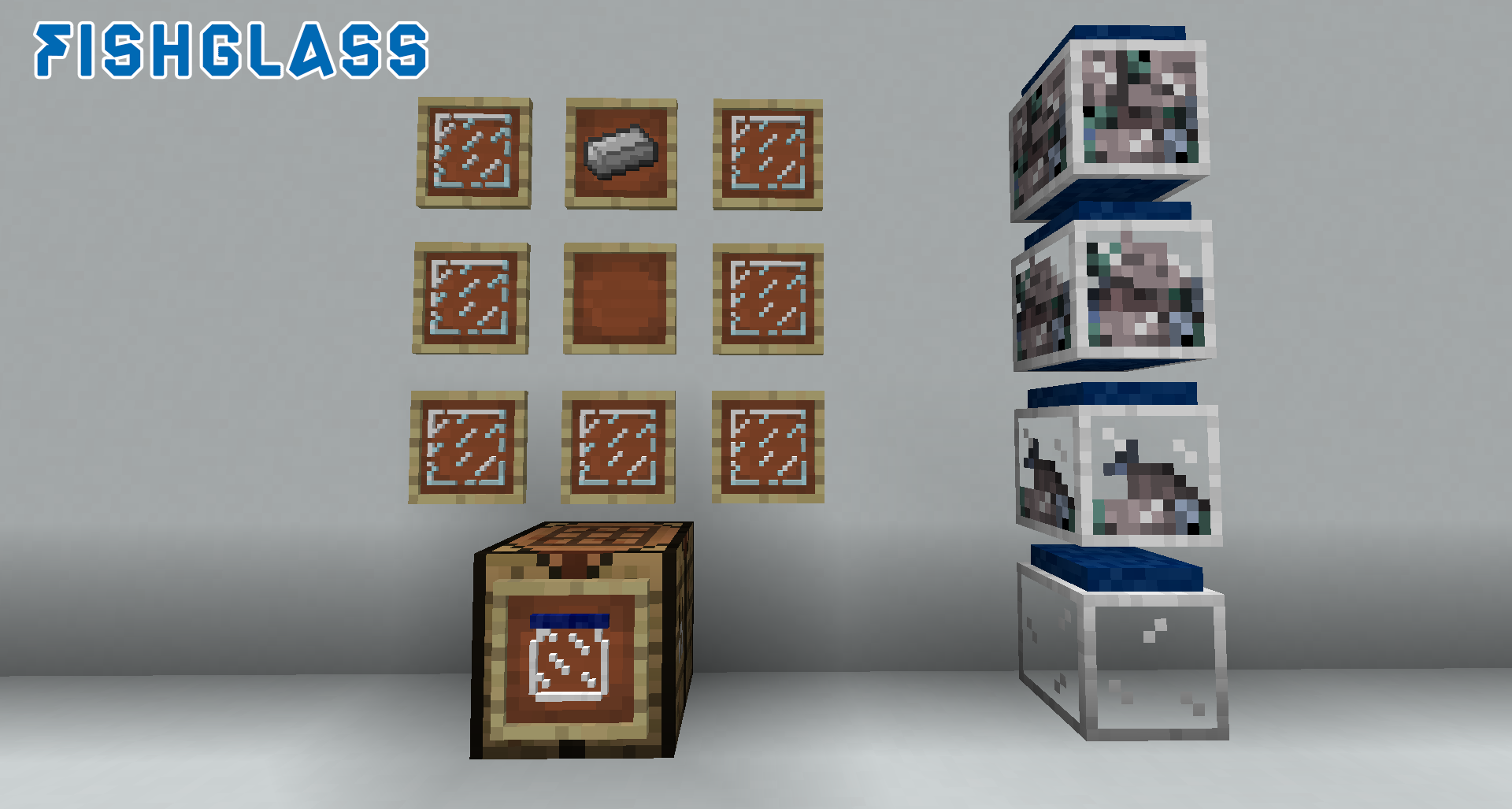 fishglass texture and crafting