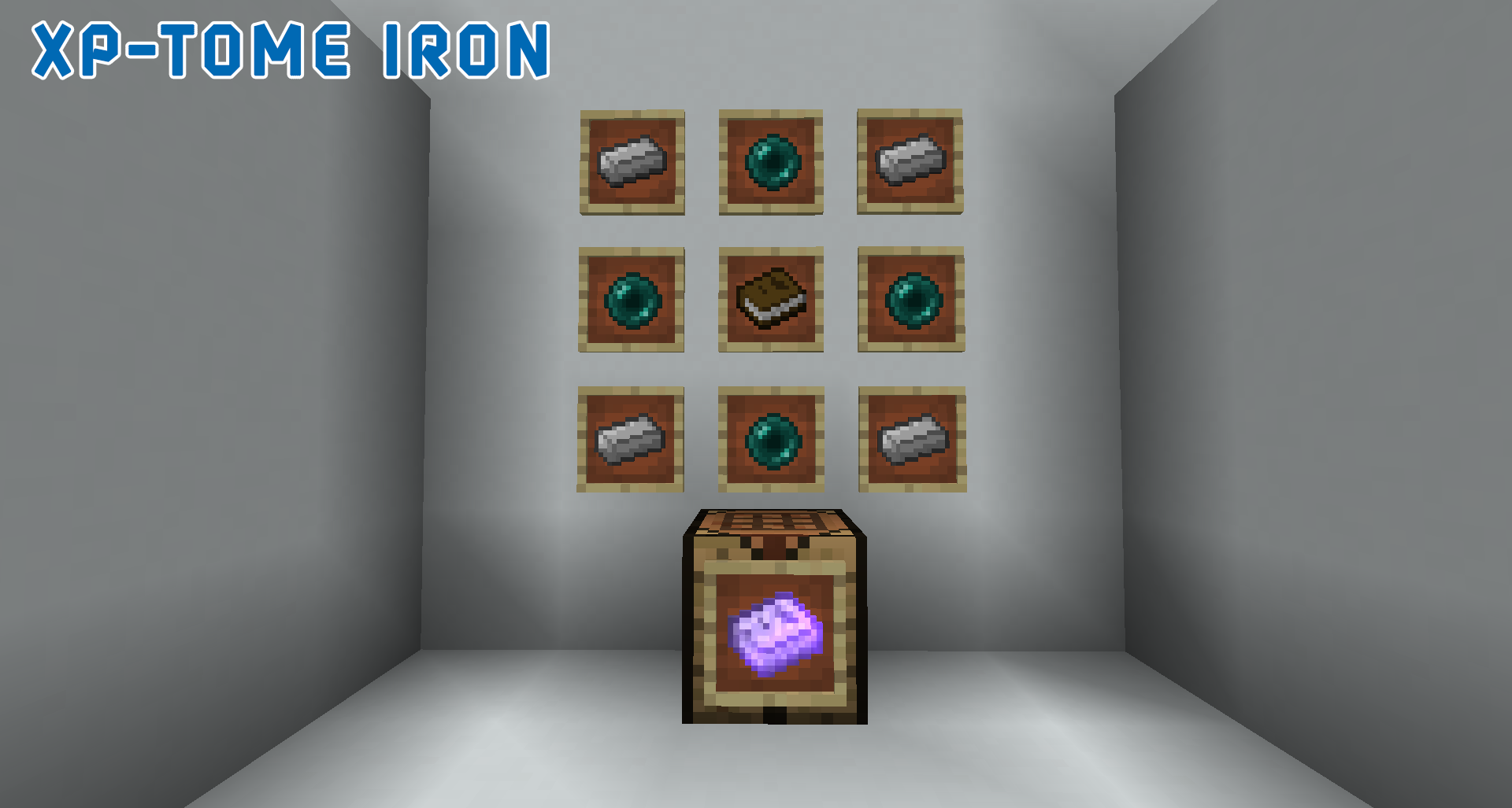 iron xp-tome item and crafting