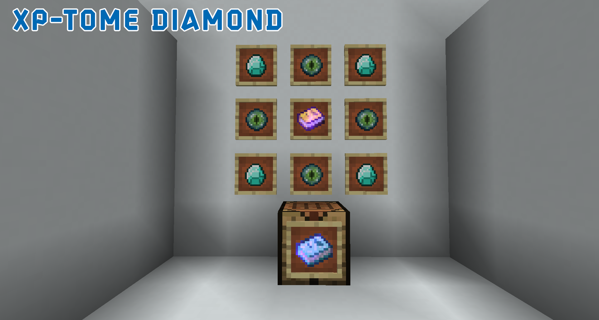 diamond xp-tome item and crafting