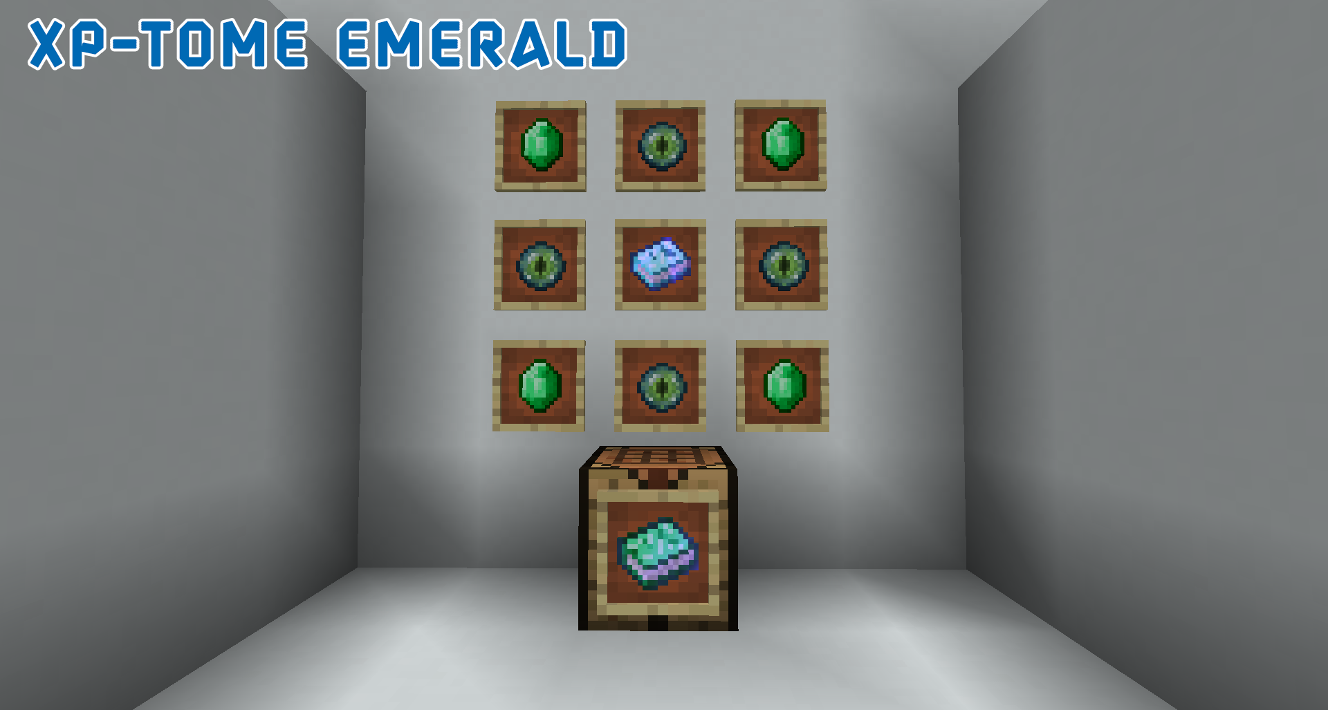 emerald xp-tome item and crafting