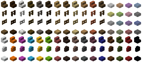 Variant Chiseled Bookshelves [Fabric  Forge] - Minecraft Mods - CurseForge