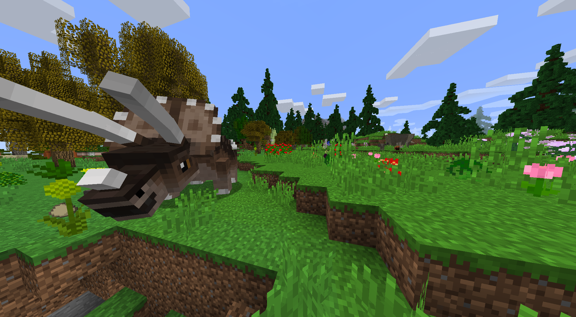 Explore new biomes and discover ancient creatures