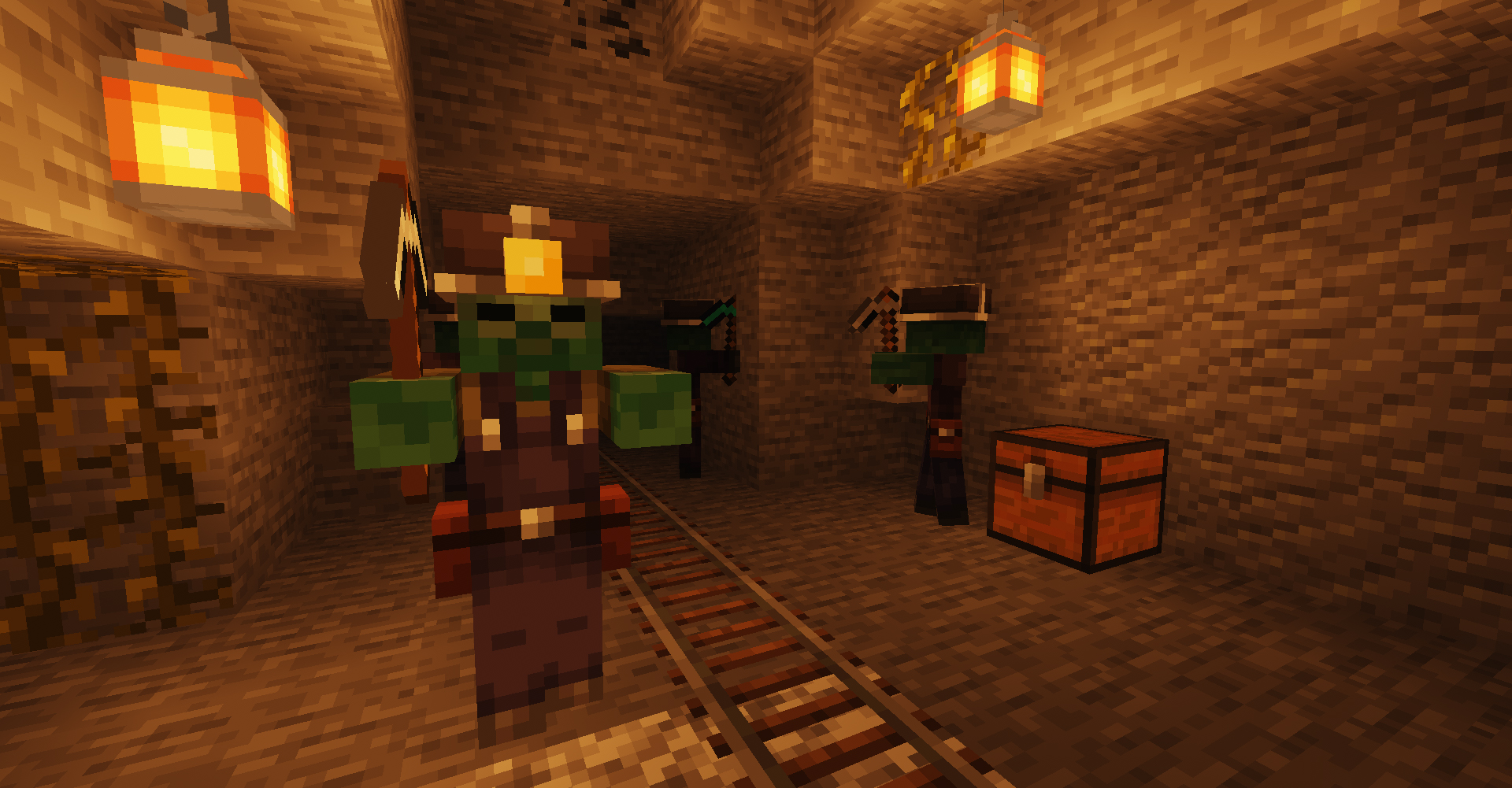 Undead Miners in Underground.